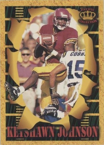 1996 Pacific Invincible Keyshawn Johnson #SM121