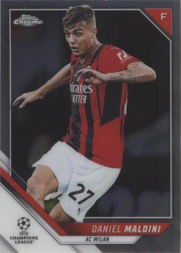 2021-22 Topps Chrome UCL Daniel Maldini #131