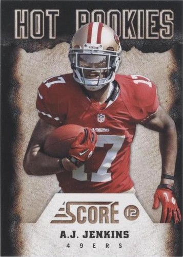 2012 Score A.J. Jenkins #9