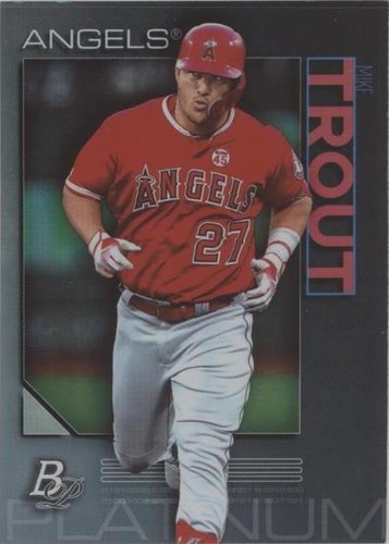 2020 Bowman Platinum - Mike Trout #65