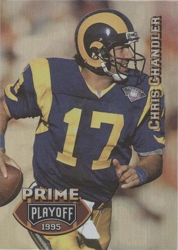 1995 Playoff Prime Chris Chandler #155