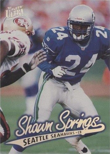 1997 Fleer Ultra Shawn Springs #324