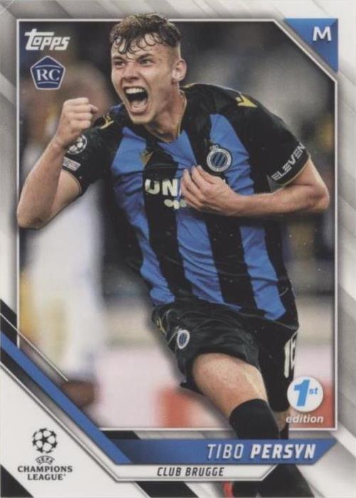 2021-22 Topps UCL Collection 1st Edition Tibo Persyn #85