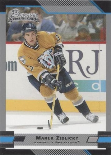 2003-04 Bowman Draft Picks - Marek Zidlicky #139