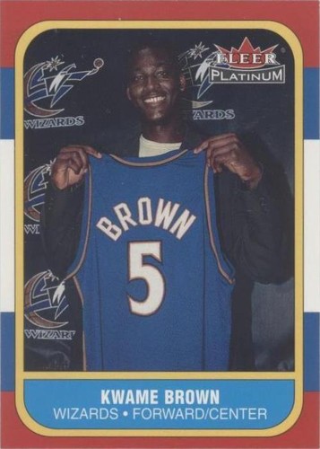 2001-02 Fleer Platinum - Kwame Brown #247