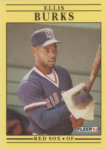 1991 Fleer - Ellis Burks #89