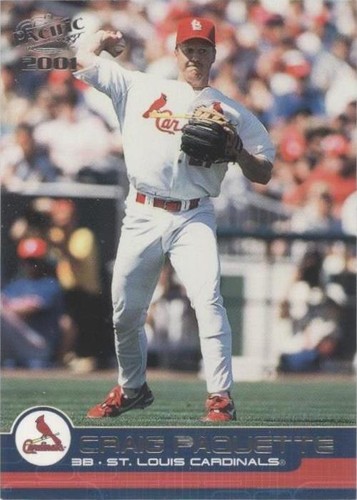 2001 Pacific - Craig Paquette #356