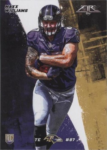 2015 Topps Fire Maxx Williams #47