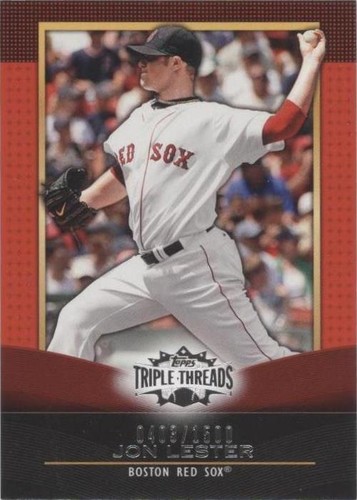 2011 Topps Triple Threads - Jon Lester #83