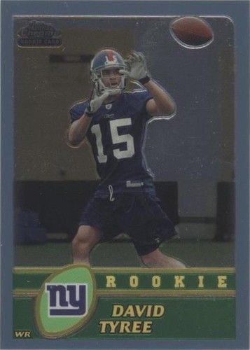 2003 Topps Chrome David Tyree #260