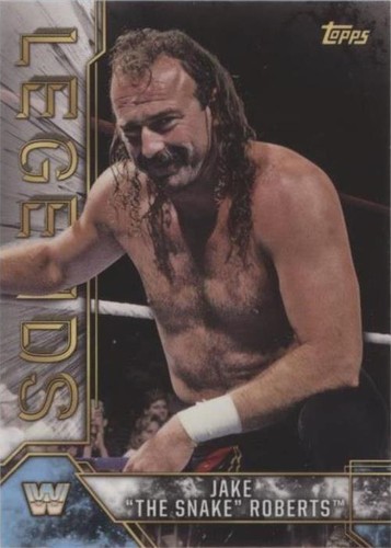 2017 Topps Legends of the WWE - Jake "The Snake" Roberts #46
