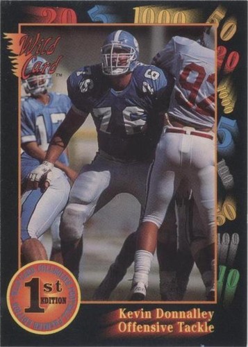 1991 Wild Card Draft Kevin Donnalley #42