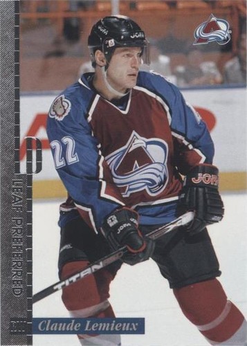 1996-97 Leaf Preferred - Claude Lemieux #24