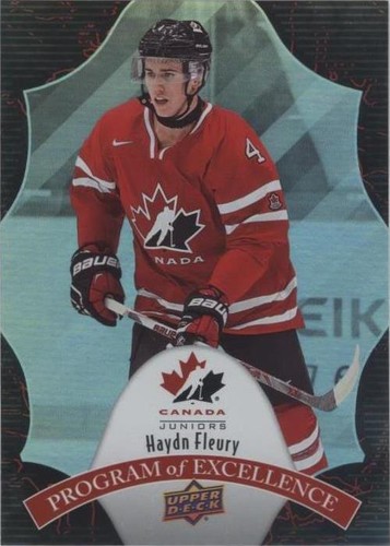 2016 Upper Deck Team Canada Juniors - Haydn Fleury #POE-18