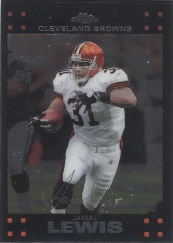 2007 Topps Chrome Jamal Lewis #TC66