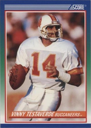 1990 Score 100 Hottest Players Vinny Testaverde #63