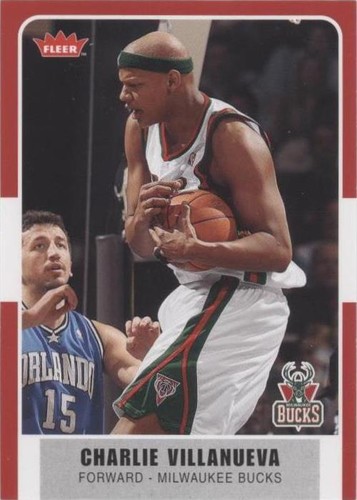 2007-08 Fleer - Charlie Villanueva #92