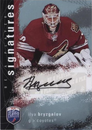 2007-08 Upper Deck Be a Player - Ilya Bryzgalov #S-IB