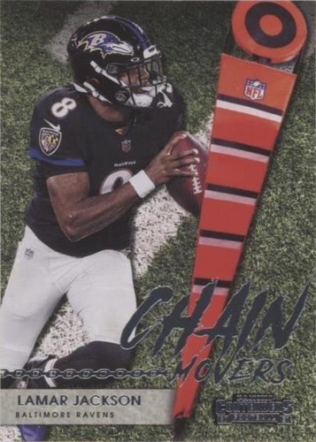 2021 Panini Contenders Lamar Jackson #CM-LJA