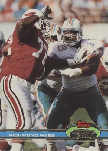 1991 Topps Stadium Club Richmond Webb #185