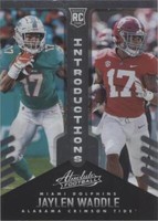 2021 Panini Absolute Jaylen Waddle #INT-6