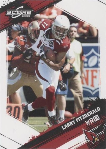 2009 Score Larry Fitzgerald #6