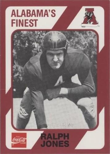 1989 Collegiate Collection Alabama Crimson Tide Ralph Jones #153