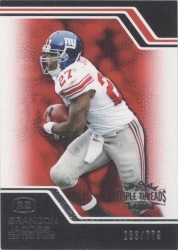 2008 Topps Triple Threads Brandon Jacobs #43