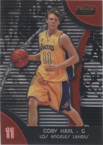 2007-08 Topps Finest - Coby Karl #74