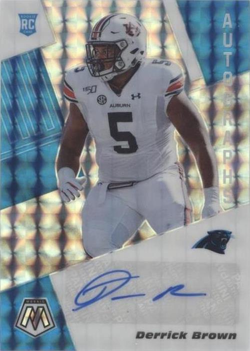 2020 Panini Mosaic Derrick Brown #RA44