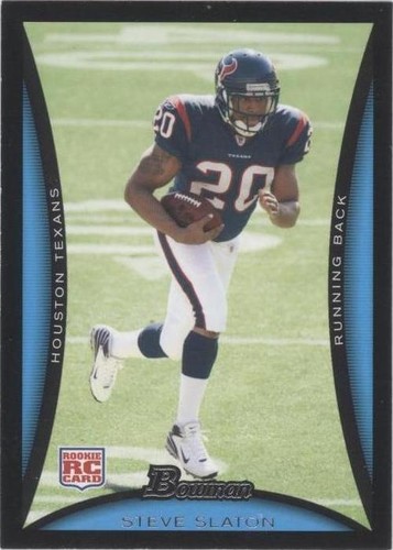 2008 Bowman Steve Slaton #189