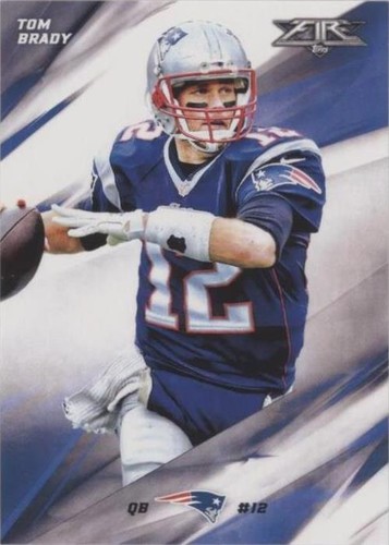 2015 Topps Fire Tom Brady #100