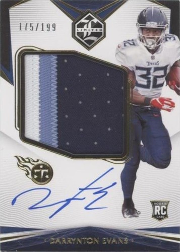 2020 Panini Limited Darrynton Evans #174