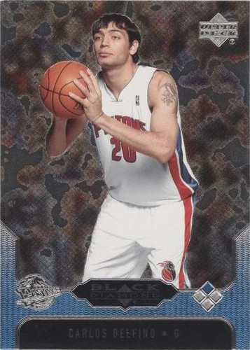 2004-05 Upper Deck Black Diamond - Carlos Delfino #22