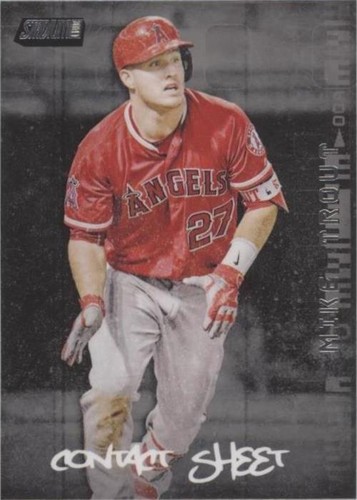2017 Topps Stadium Club - Mike Trout #CS-MT
