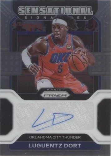 2021-22 Panini Prizm - Luguentz Dort #SS-LDT