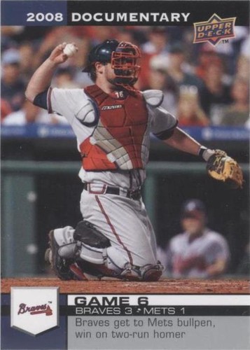2008 Upper Deck Documentary - Brian McCann #26