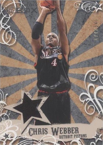 2006-07 Topps Luxury Box - Chris Webber #MR-CW