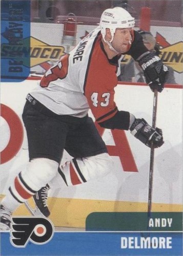 1999-00 In the Game Be A Player Memorabilia - Andy Delmore #318