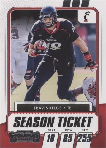 2021 Panini Contenders Draft Picks Travis Kelce #28