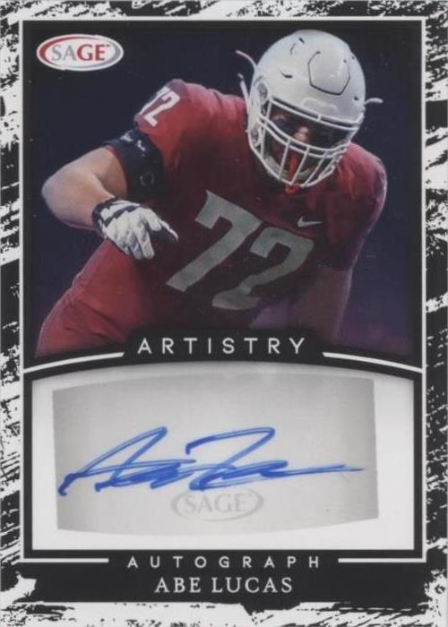 2022 SAGE Artistry Abraham Lucas #A-AL
