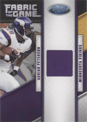 2011 Panini Certified Adrian Peterson #1