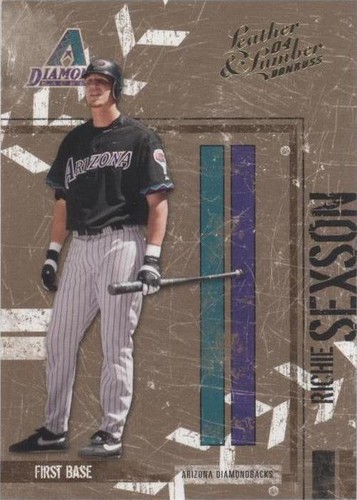 2004 Donruss Leather & Lumber - Richie Sexson #9