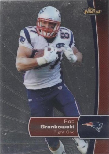 2012 Topps Finest Rob Gronkowski #73