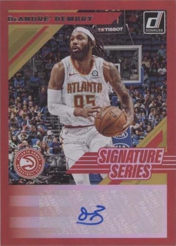 2019-20 Panini Donruss - DeAndre' Bembry #SS-DAB
