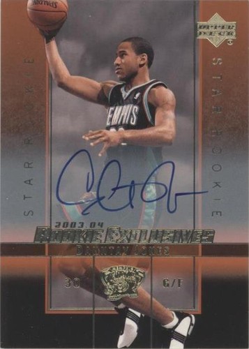 2003-04 Upper Deck Rookie Exclusives - Dahntay Jones #A16