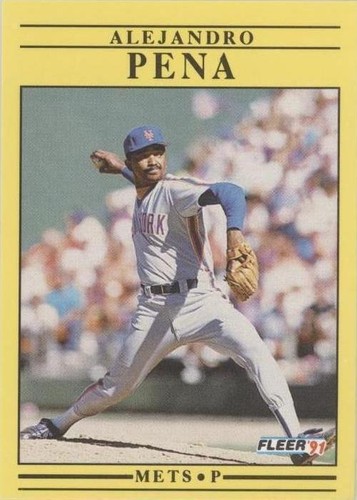 1991 Fleer - Alejandro Pena #158