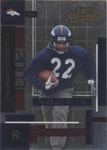 2003 Playoff Absolute Memorabilia Quentin Griffin #110