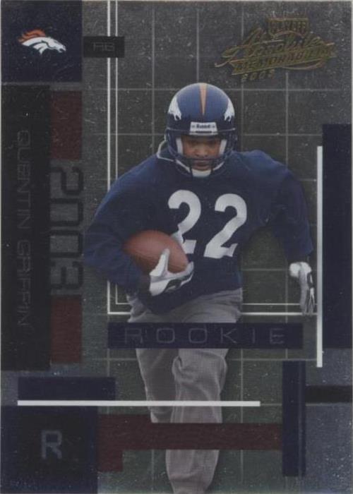 2003 Playoff Absolute Memorabilia Quentin Griffin #110
