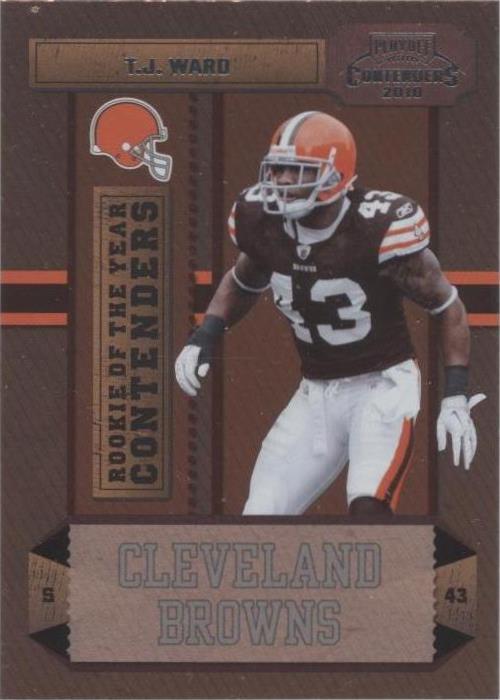 2010 Playoff Contenders T.J. Ward #16